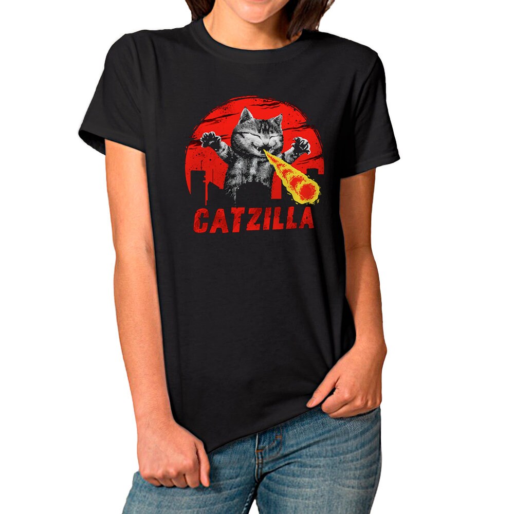 Catzilla Attack T-Shirt