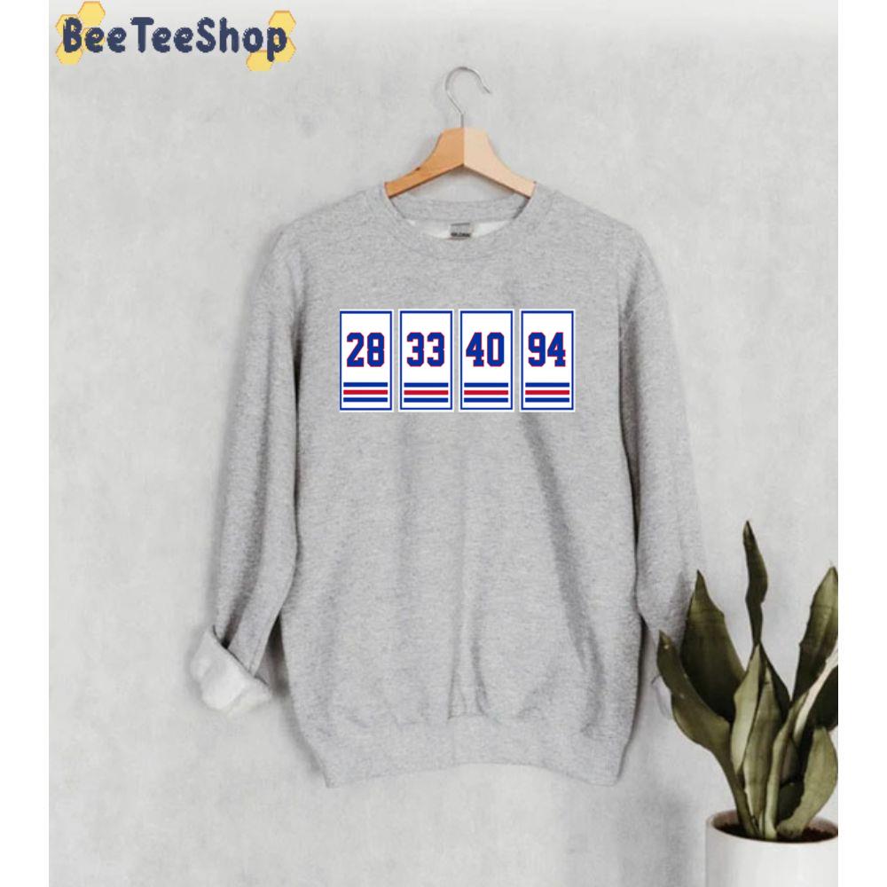 Championship Banners New York Rangers Hockey Unisex Sweatshirt