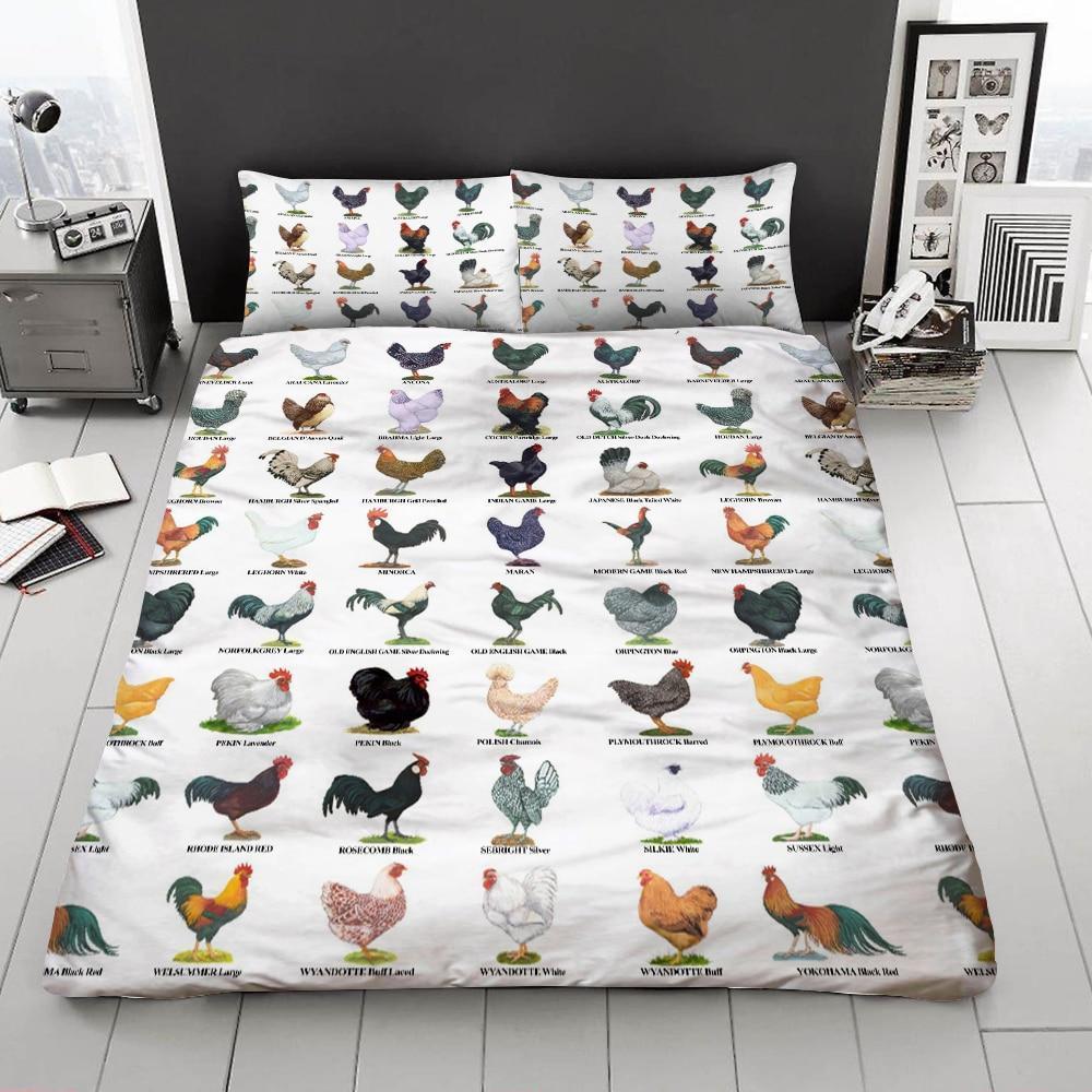 Chickens Bedding Set