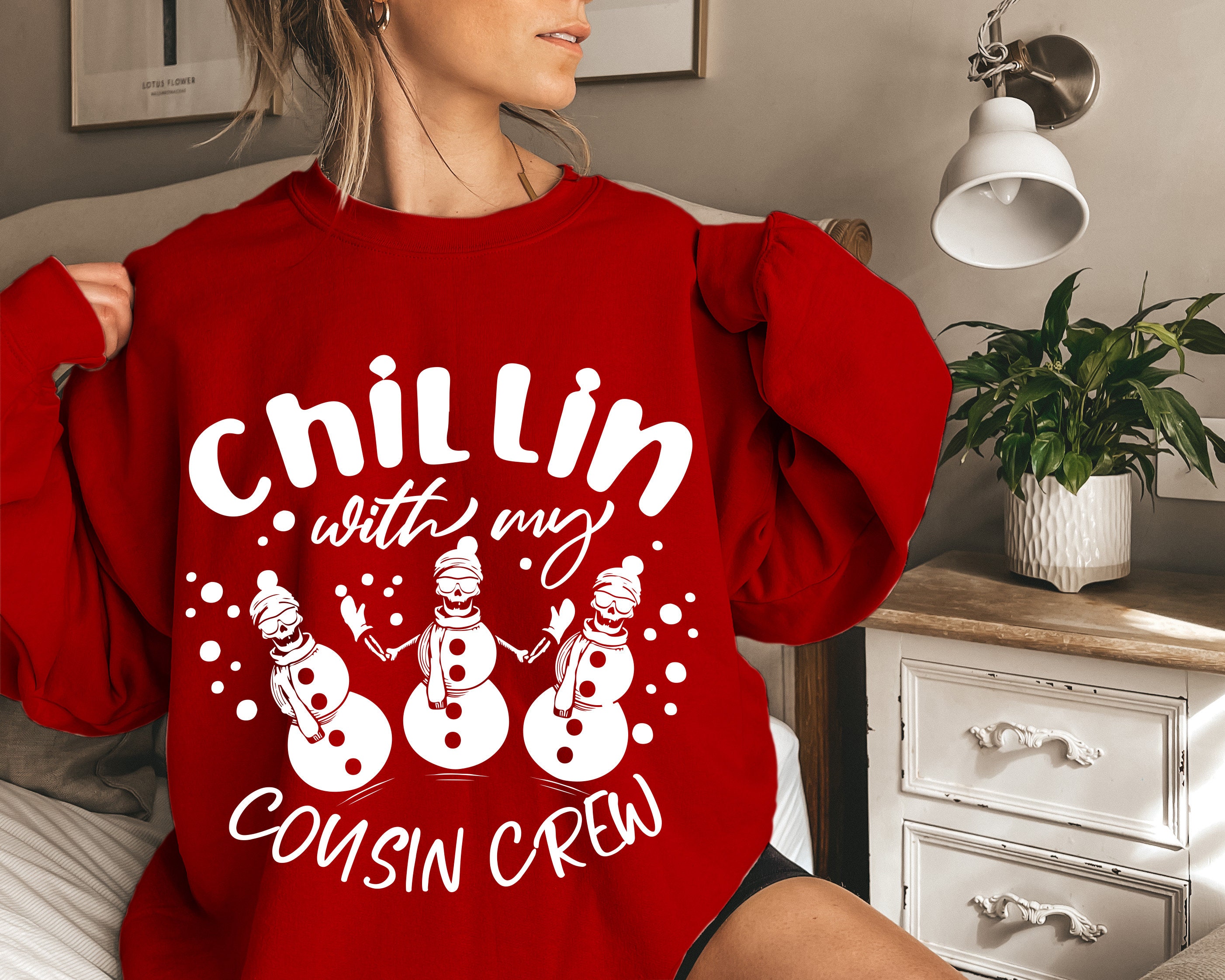 Chillin With My Cousin Crew Unisex Sweatshirt