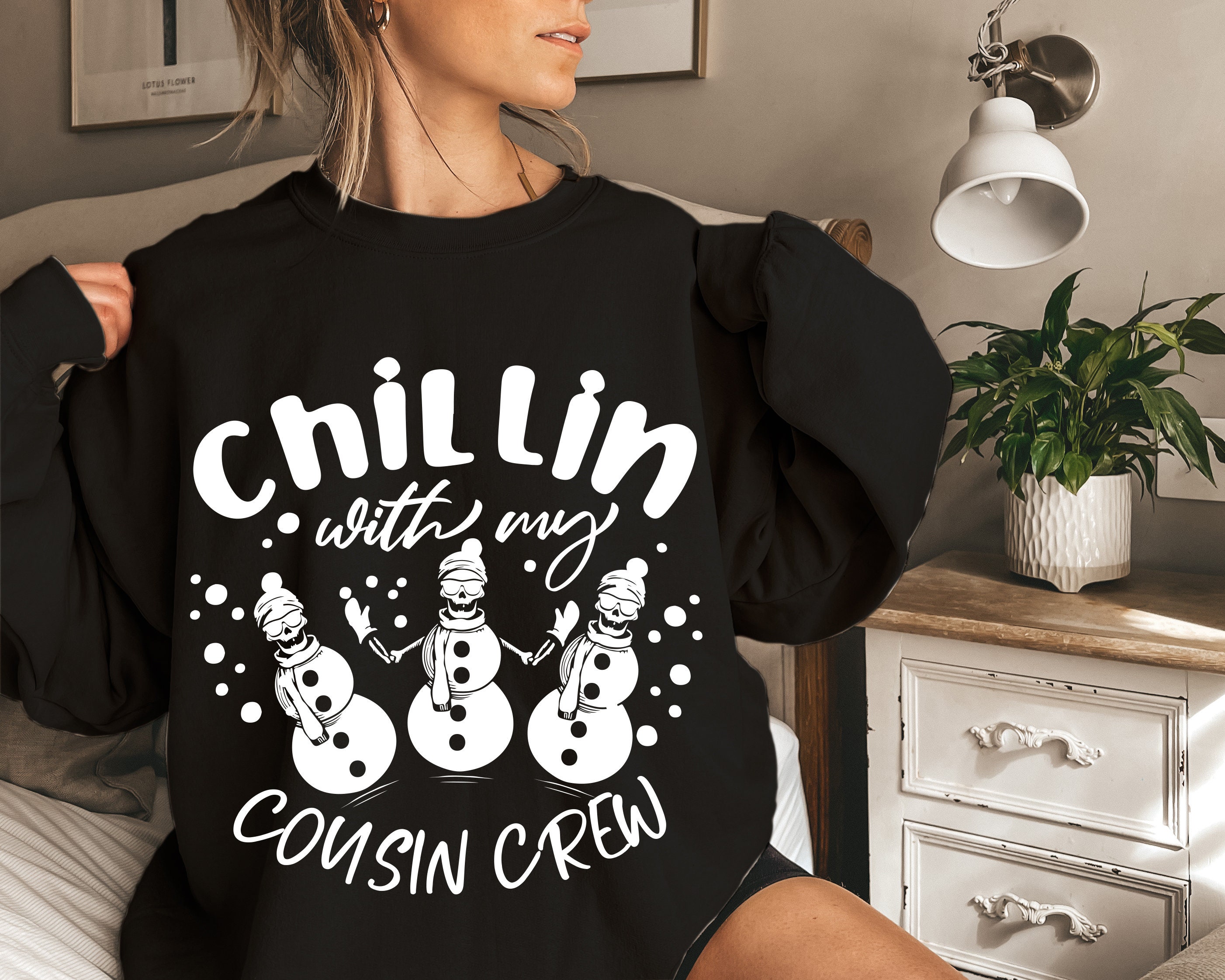 Chillin With My Cousin Crew Unisex Sweatshirt