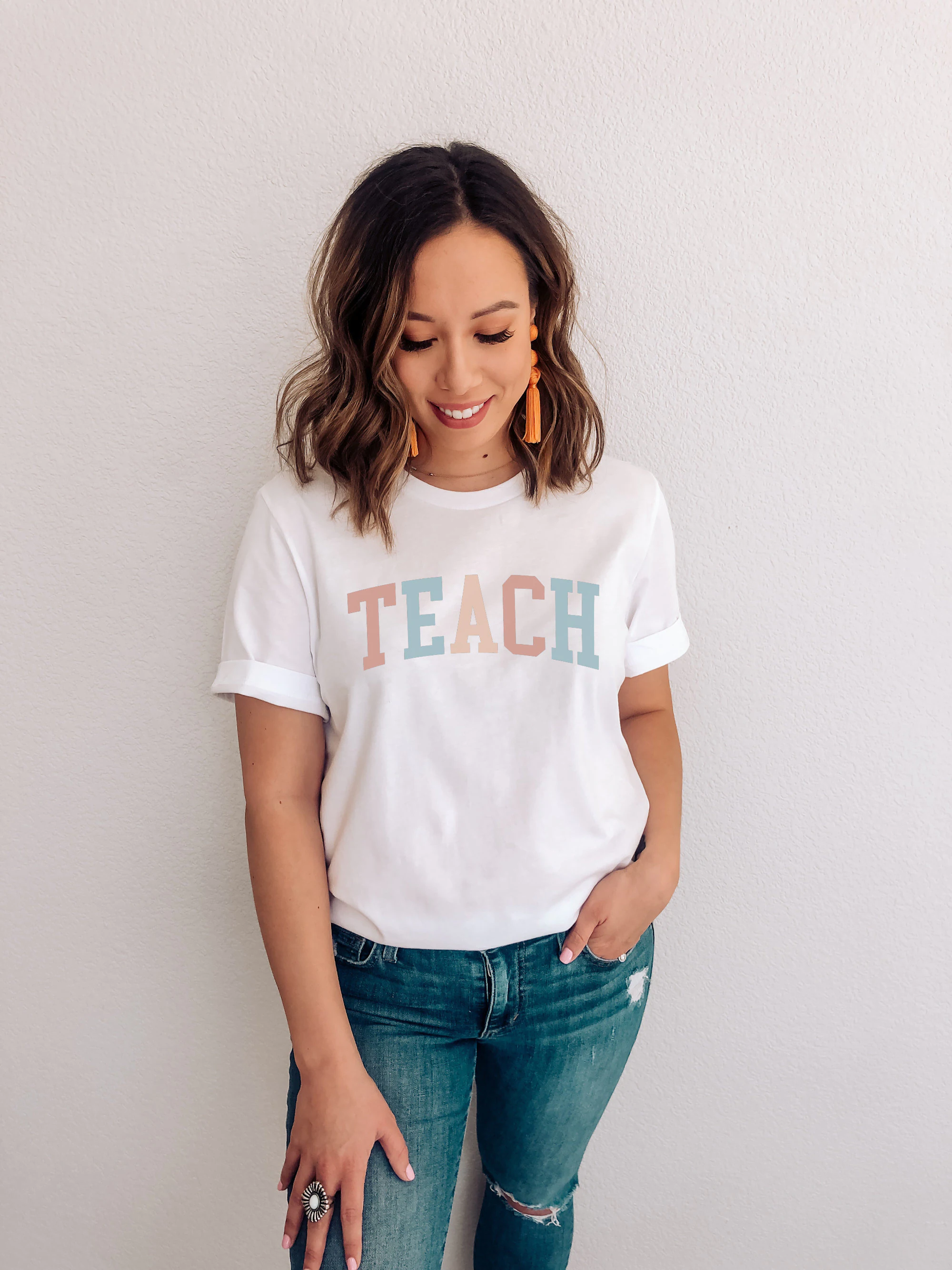 Claasic Style Teacher Unisex T-Shirt