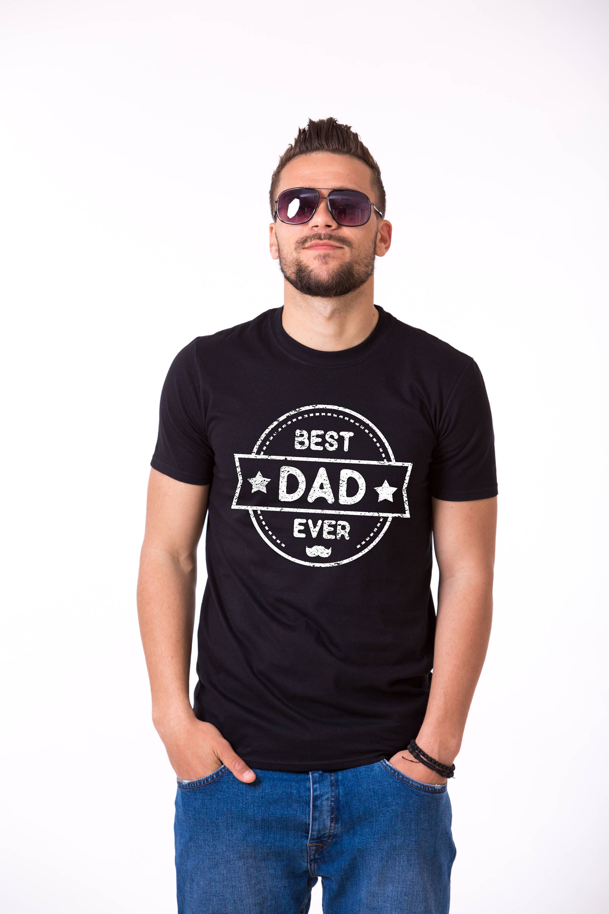 Classic Design Best Dad Ever Happy Father’s Day Unisex T-Shirt