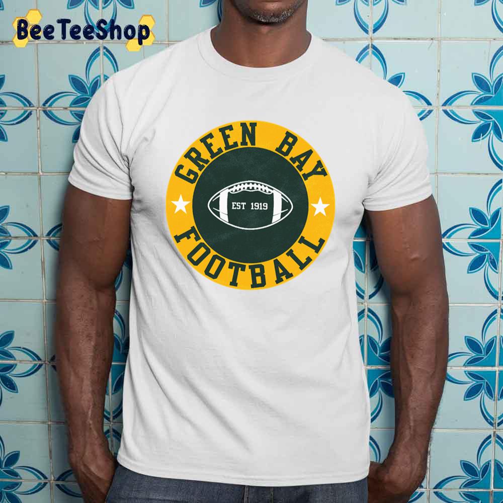 vintage GREEN BAY packers nfl football t-shirt logo 7 80s