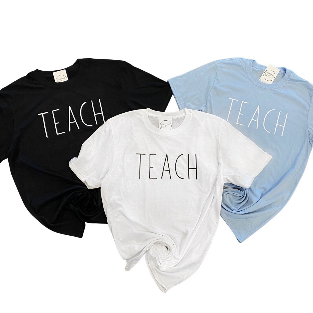 Classic Style Teach Teacher Unisex T-Shirt