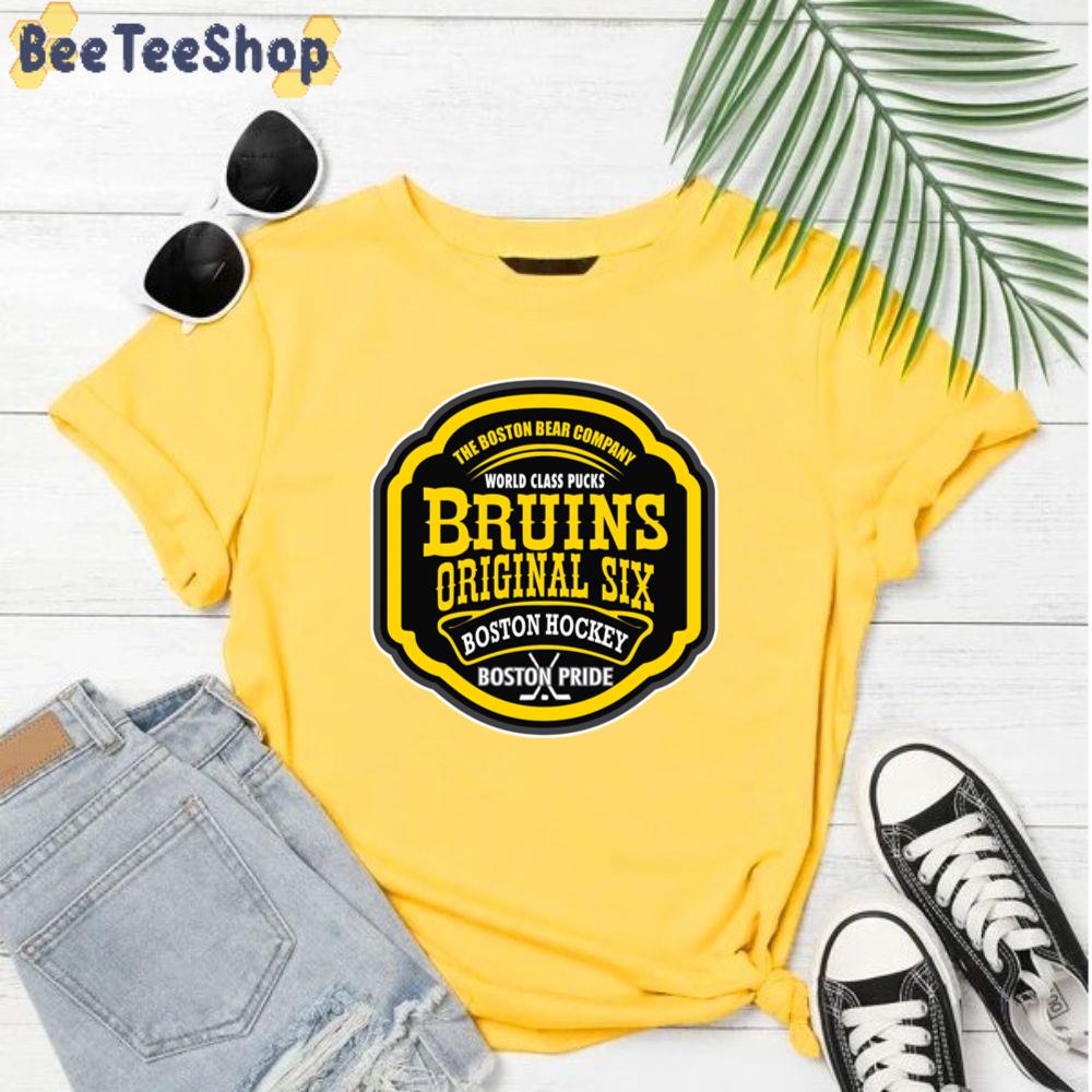 Classic Vintage Style Boston Bruins Hockey Unisex T-Shirt