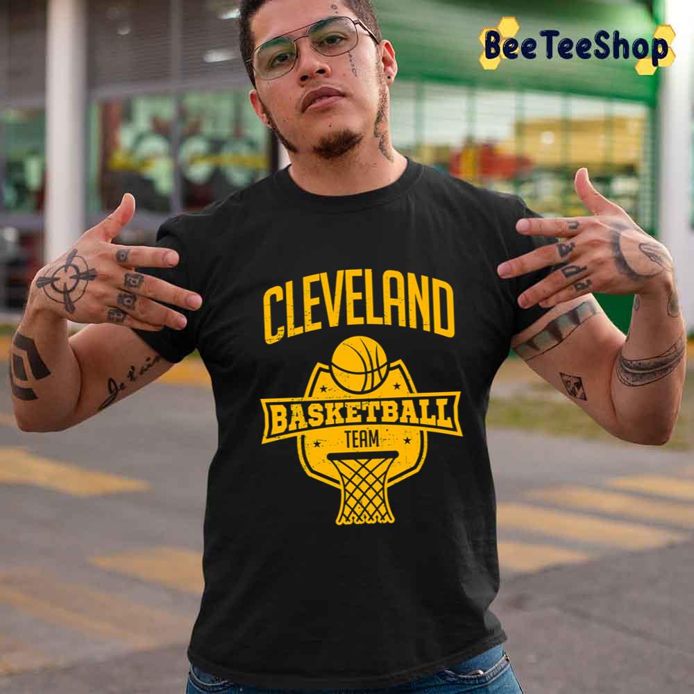 Cleveland Basketball Team Inspired Cleveland Cavaliers Ohio Basketball Team Cleveland Cavaliers Basketball Unisex T-Shirt