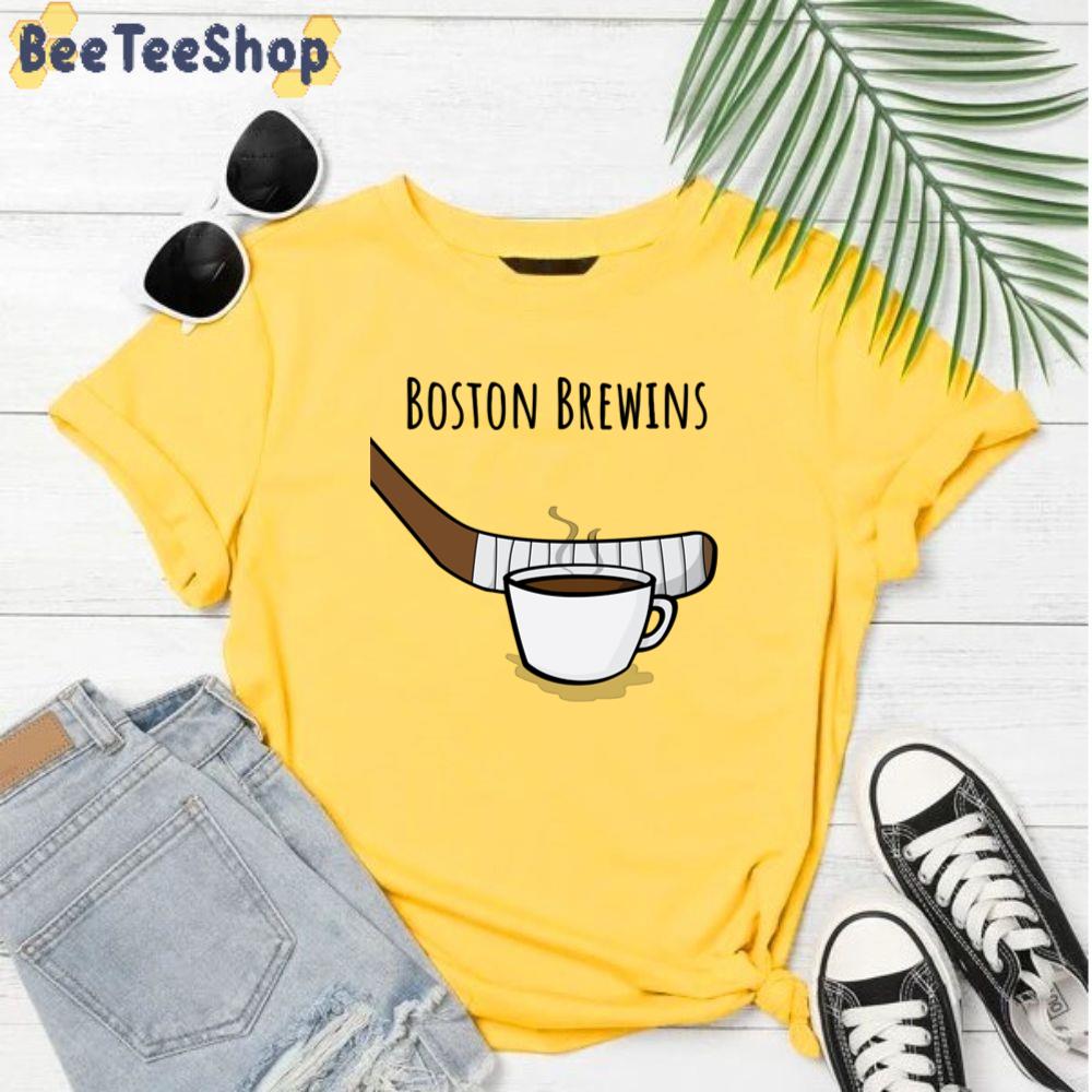 Coffee Pun Boston Bruins Hockey Unisex T-Shirt