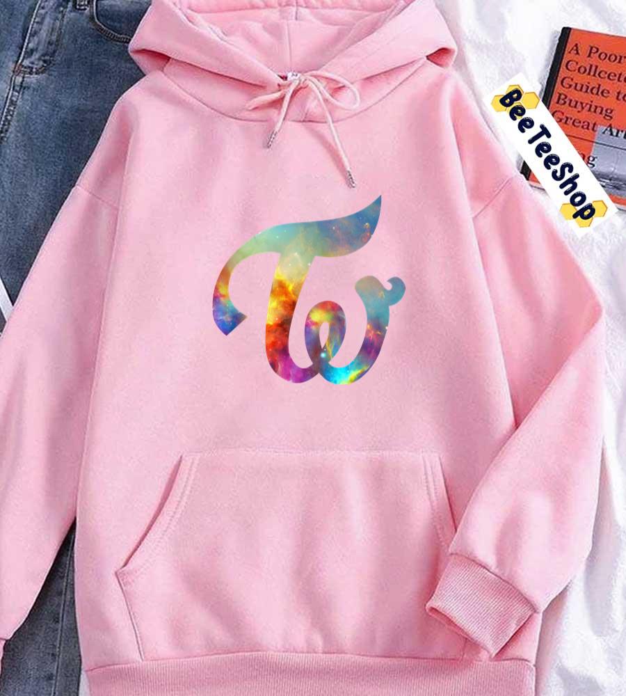 Color Logo Design Twice Kpop Unisex Hoodie