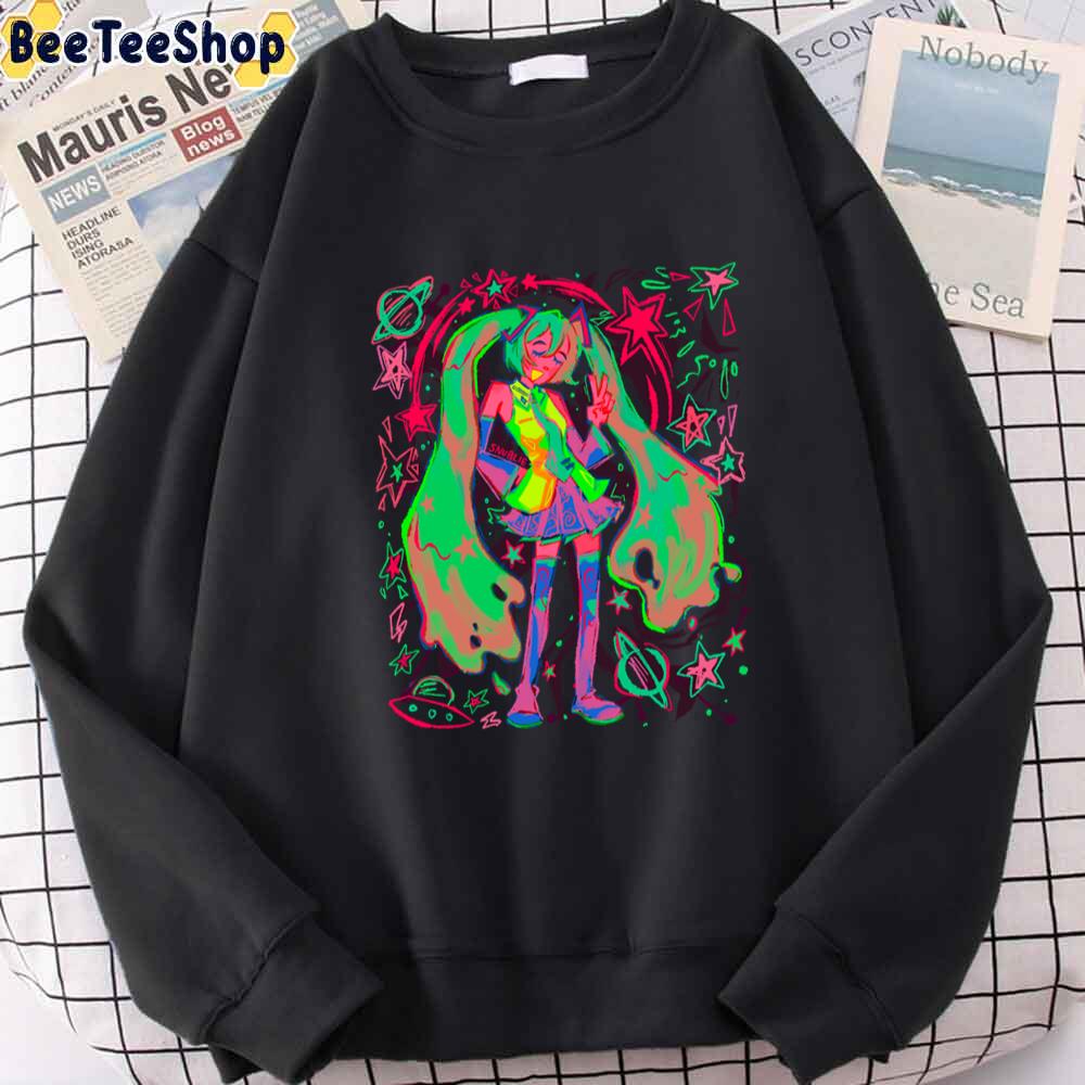 Color Style Hatsune Miku Unisex Sweatshirt