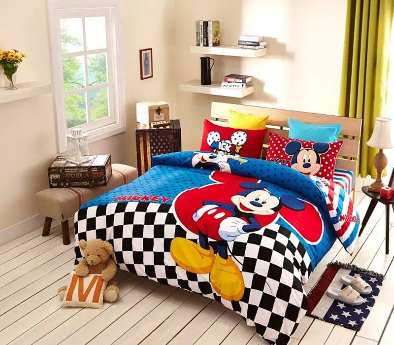 Color Style Mickey Mouse Bedding Set