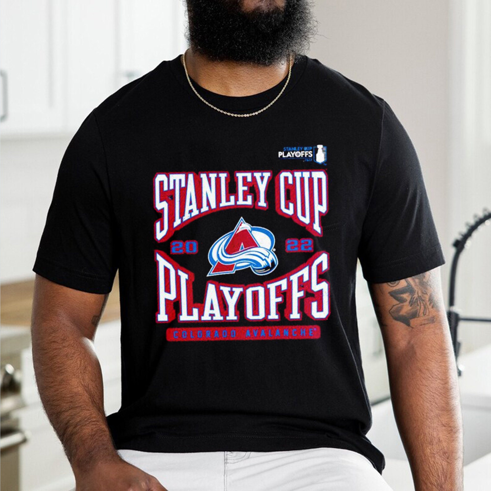 Colorado Avalanche Stanley Cup Playoffs Ice Hockey 2022 Unisex T-Shirt