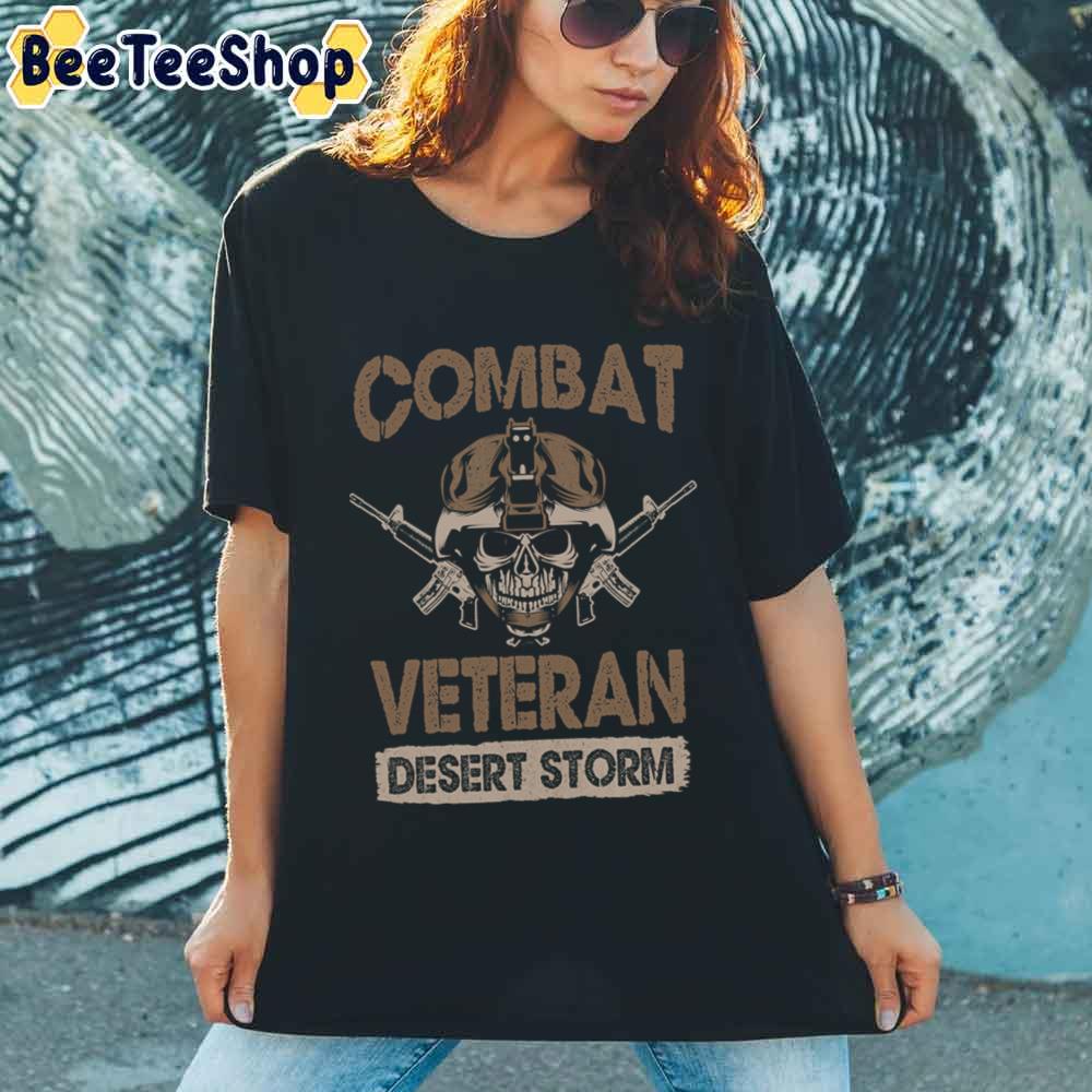 Combat Veteran Desert Storm Veteran Unisex T-Shirt