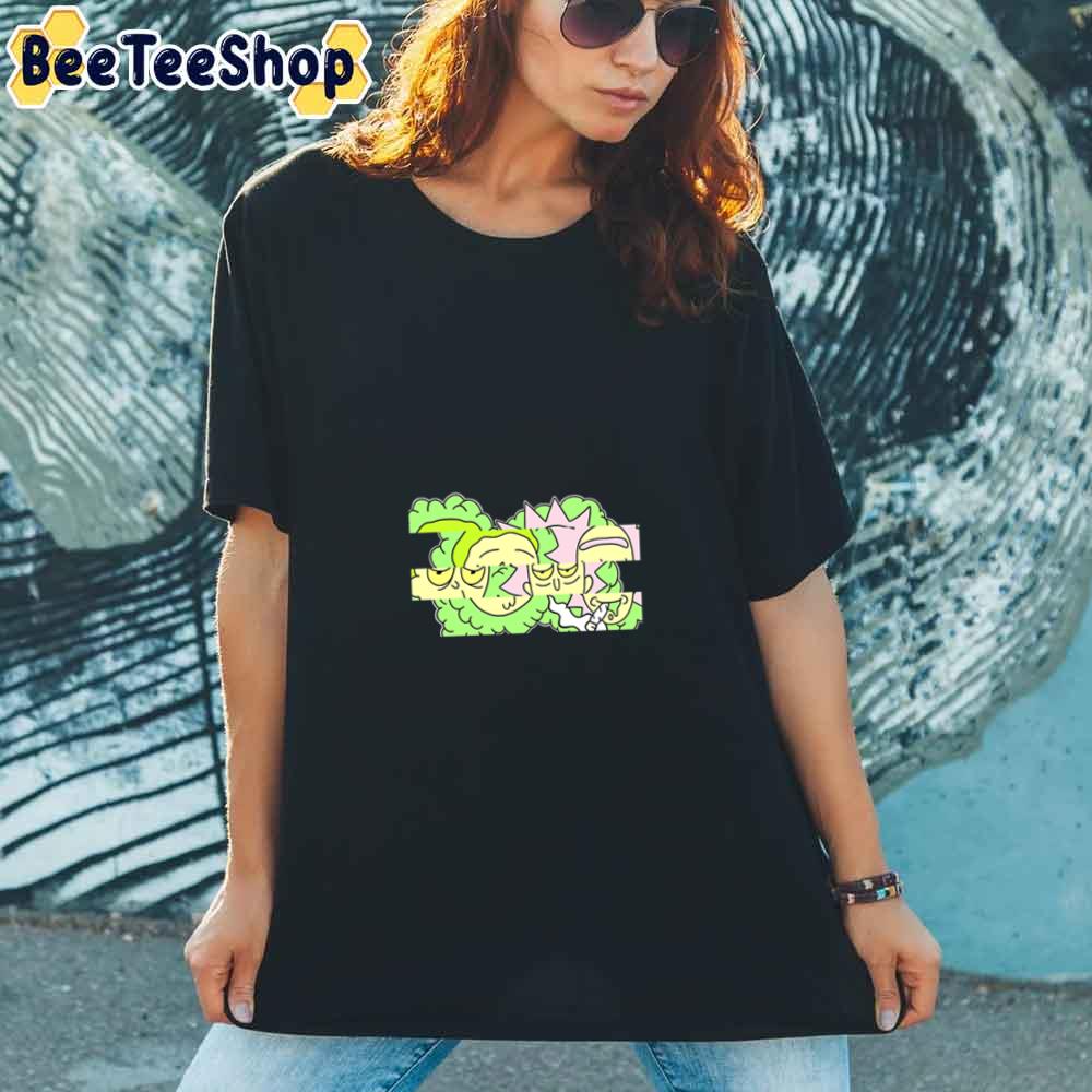 Corrupted Graphic Rick And Morty unisex T-Shirt