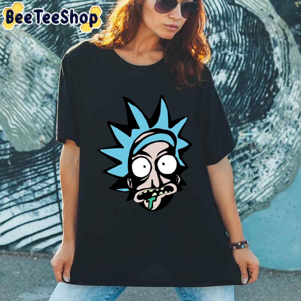 Crazy Funny Rick unisex T-Shirt