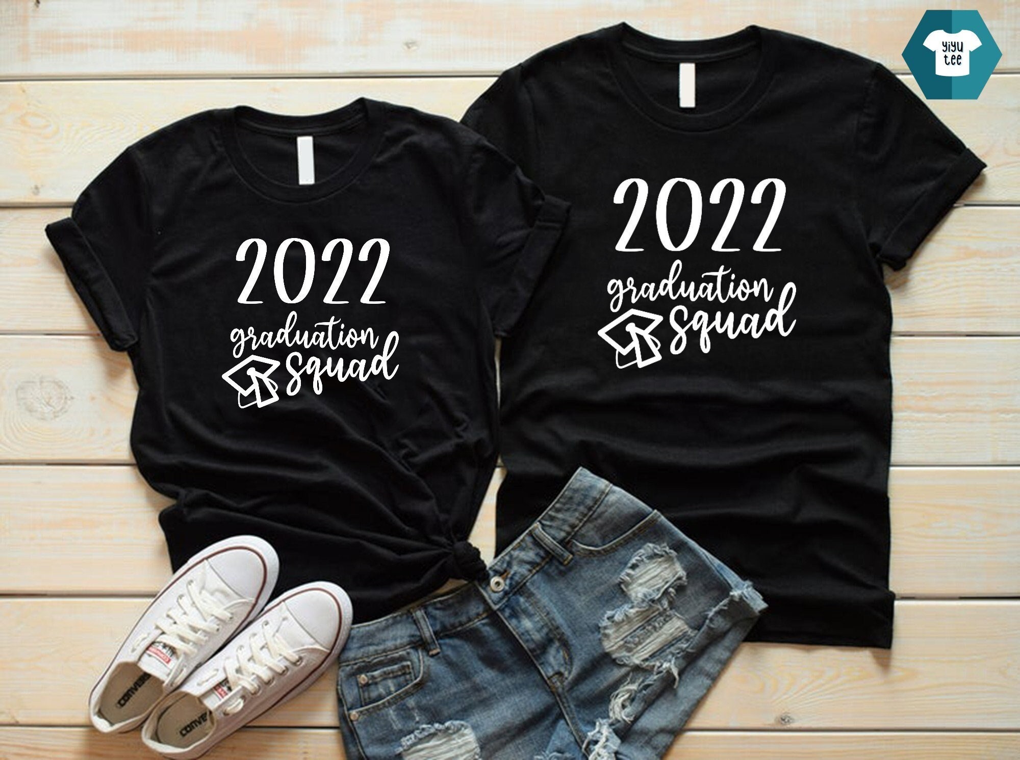 Cute 2022 Graduation Squad Graduation Day Unisex T-Shirt