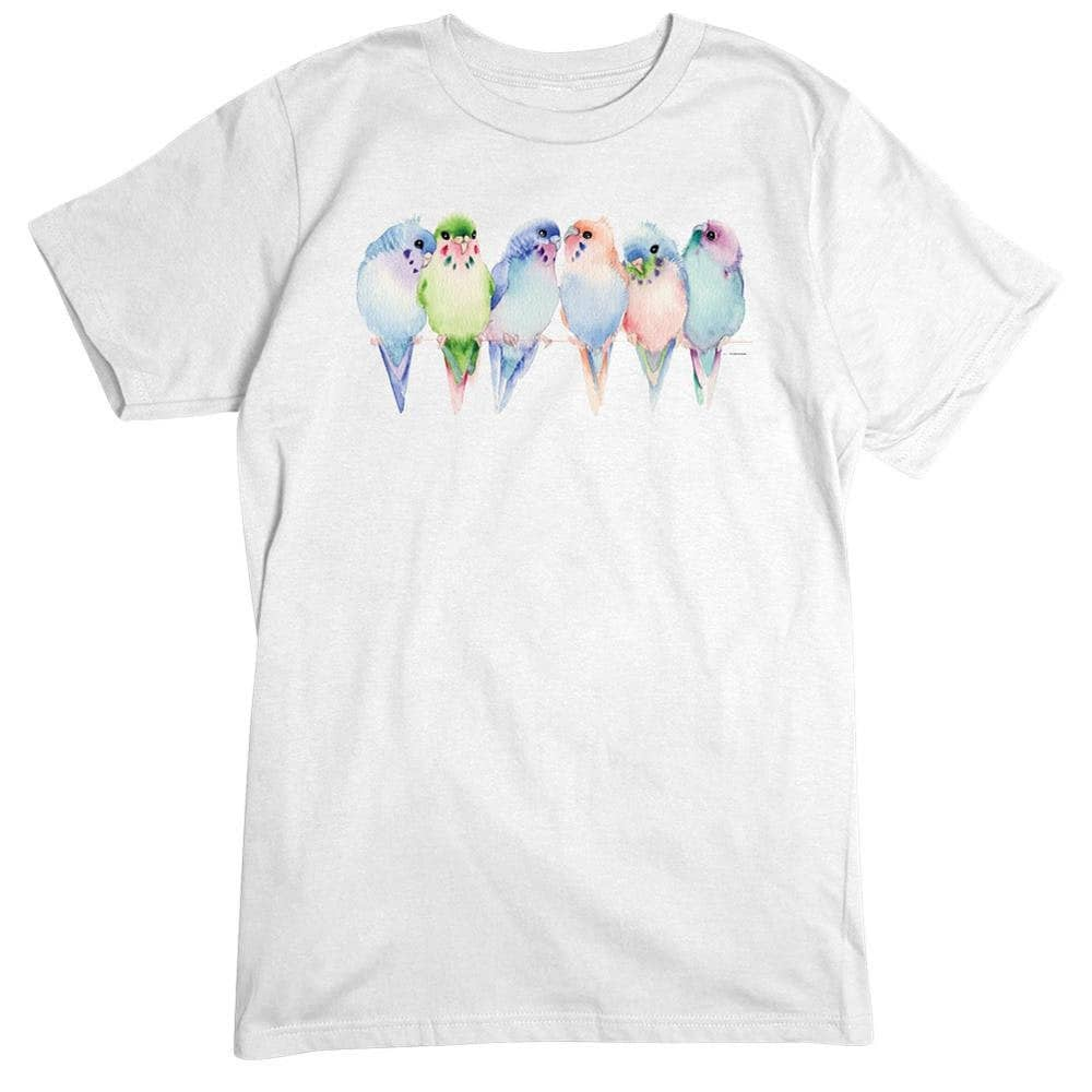 Cute Budgies Unisex T-Shirt