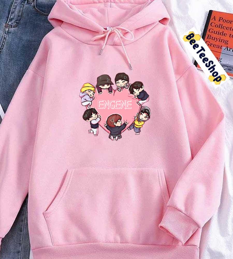 Cute Cartoon Enhypen Kpop Unisex Hoodie