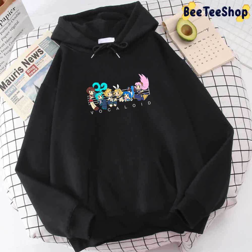 Cute Chibi Vocaloid Pals Unisex Hoodie