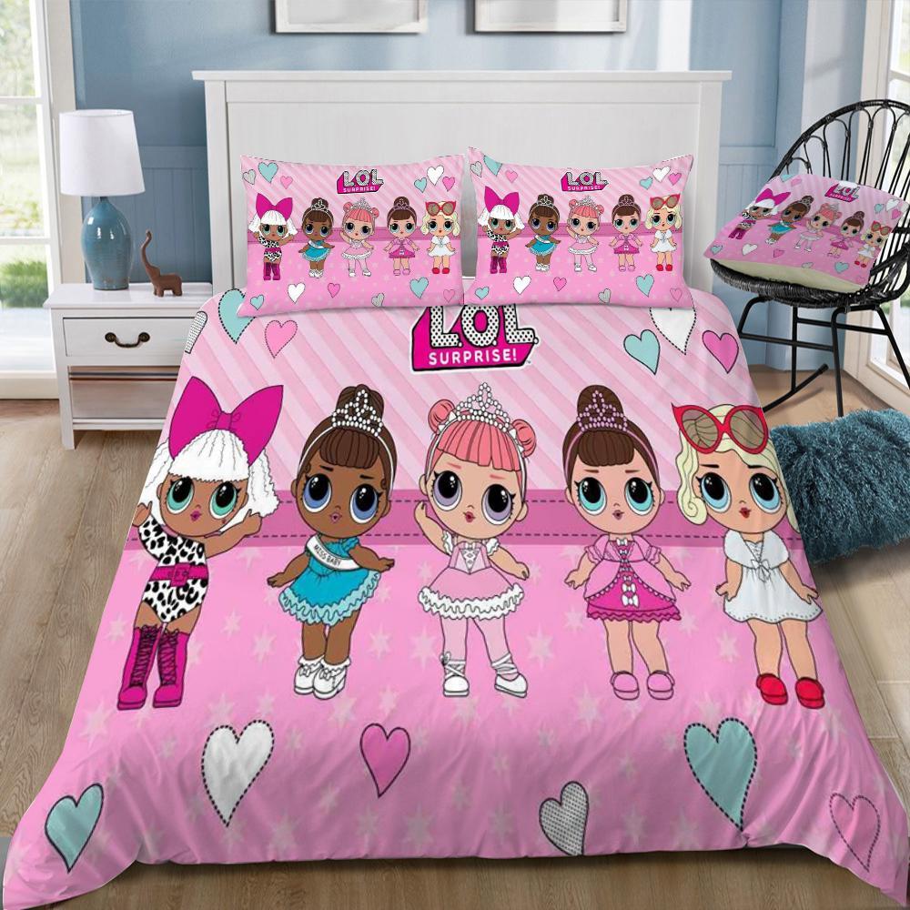 Cute Pink Bedding Set