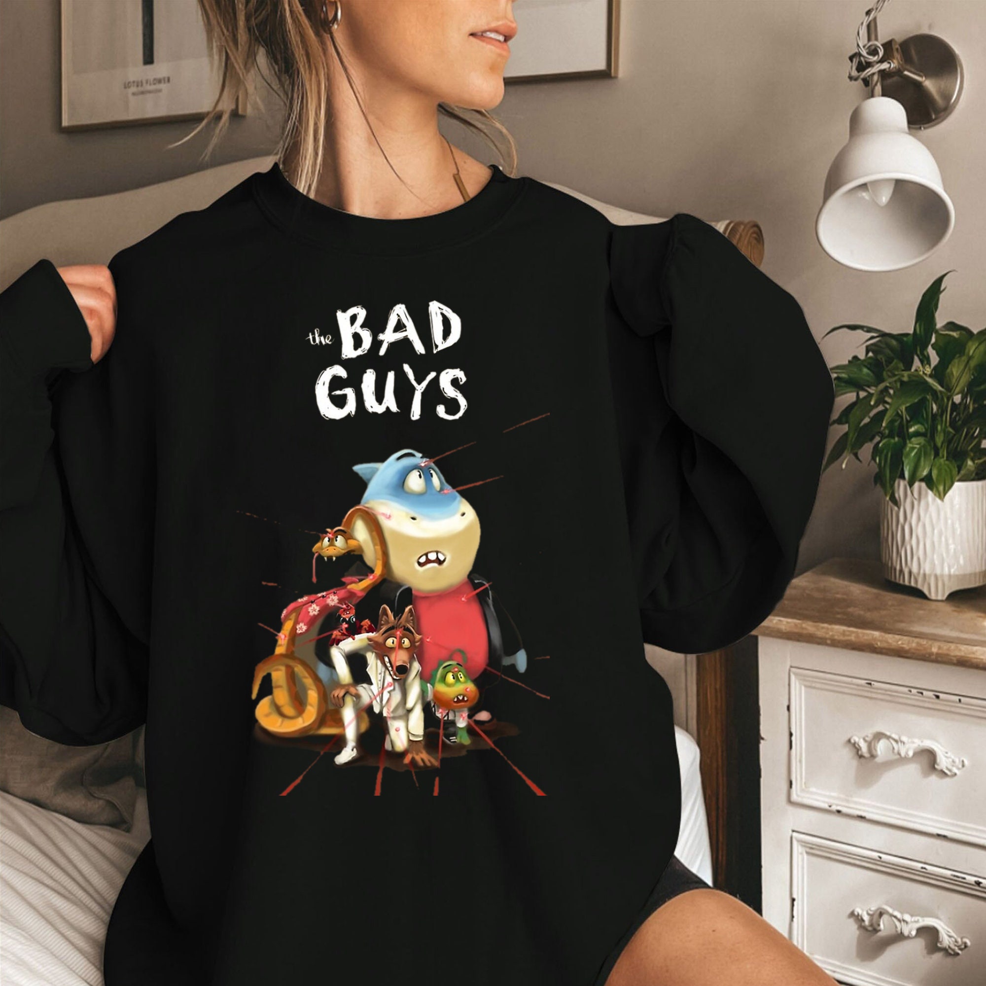 Cute The Bad Guys Cartoon Unisex Sweatshirt