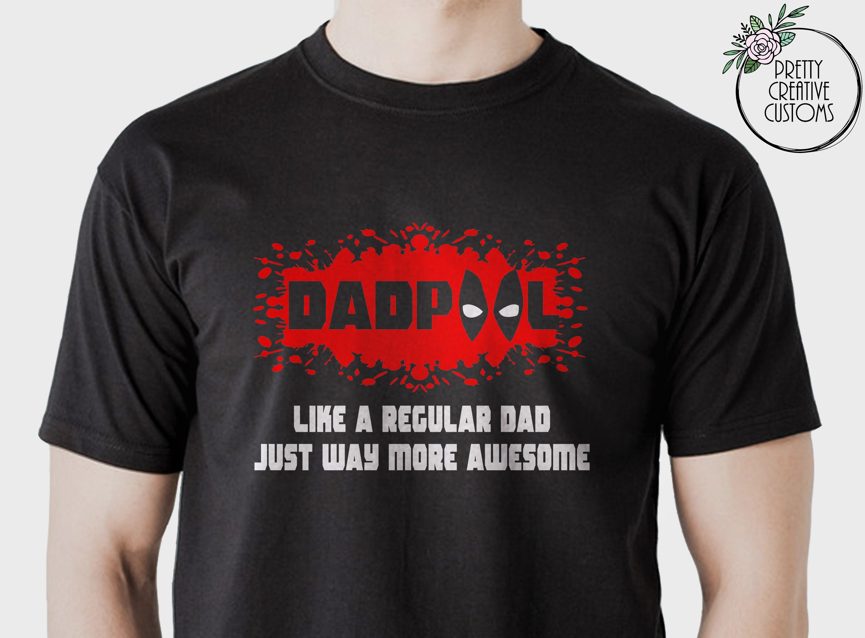 Dadpool Like A Regular Dad Jusst Way More Awesome Happy Father’s Day Unisex T-Shirt