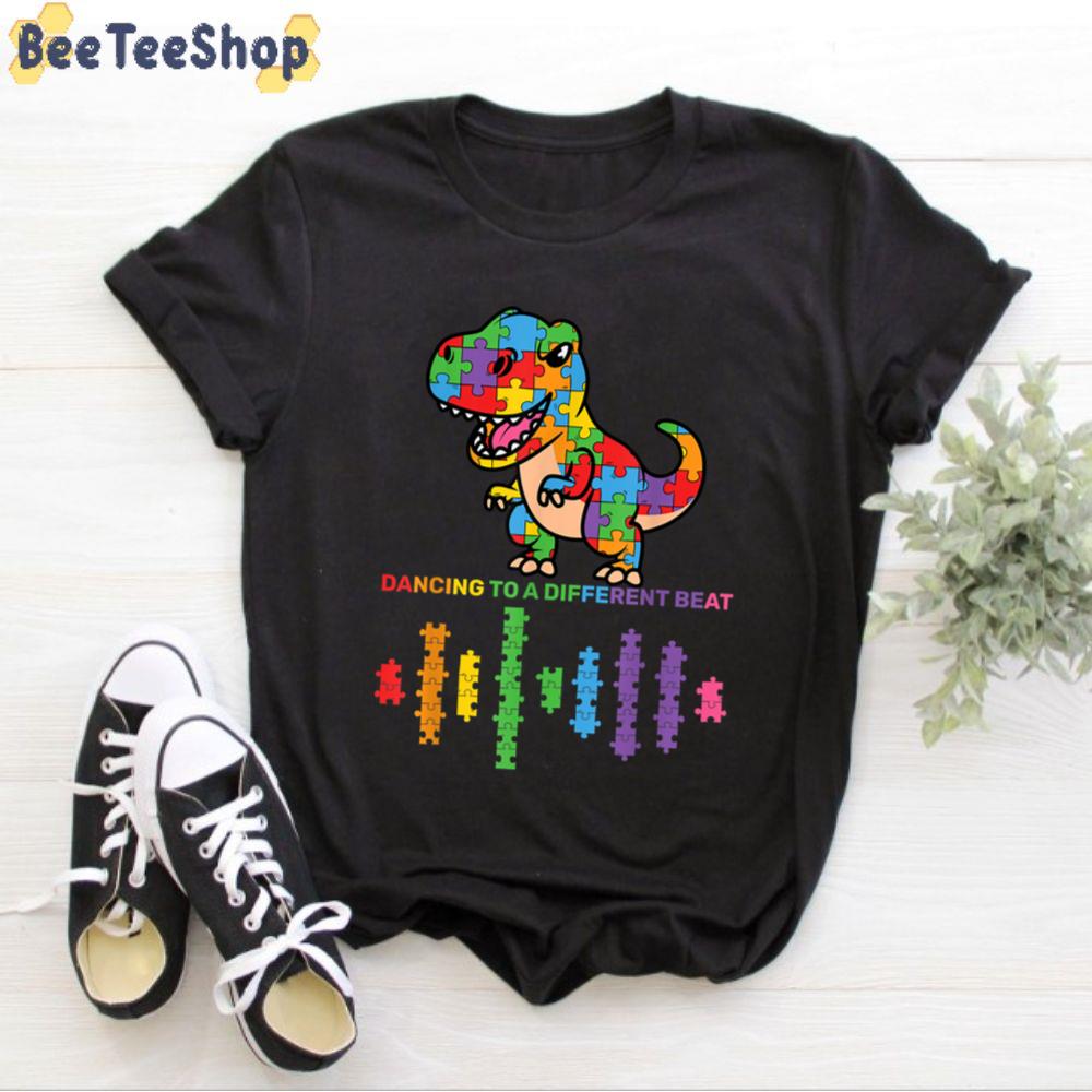 Dancing To A Different Beat Kids Autism Awareness Unisex T-Shirt