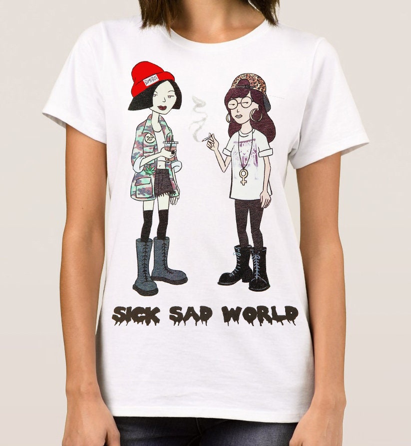 Daria And Jane Sick Sad World T-Shirt