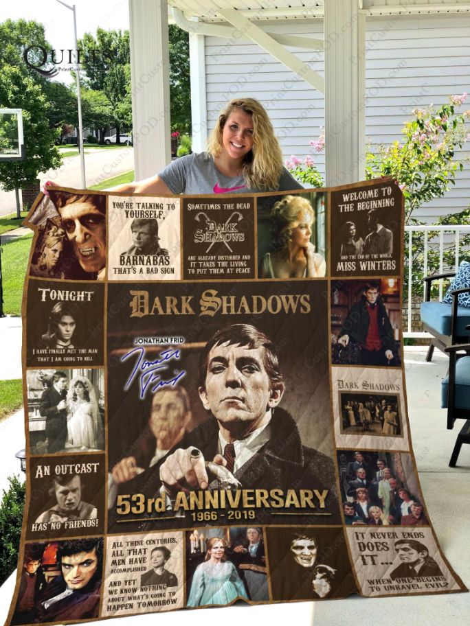 Dark Shadows Quilt Blanket