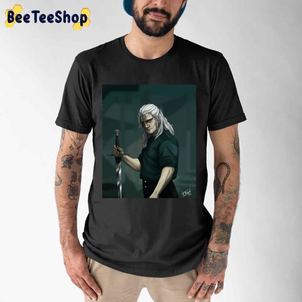 Dark Style Geralt Of Rivia The Witcher Unisex T-Shirt