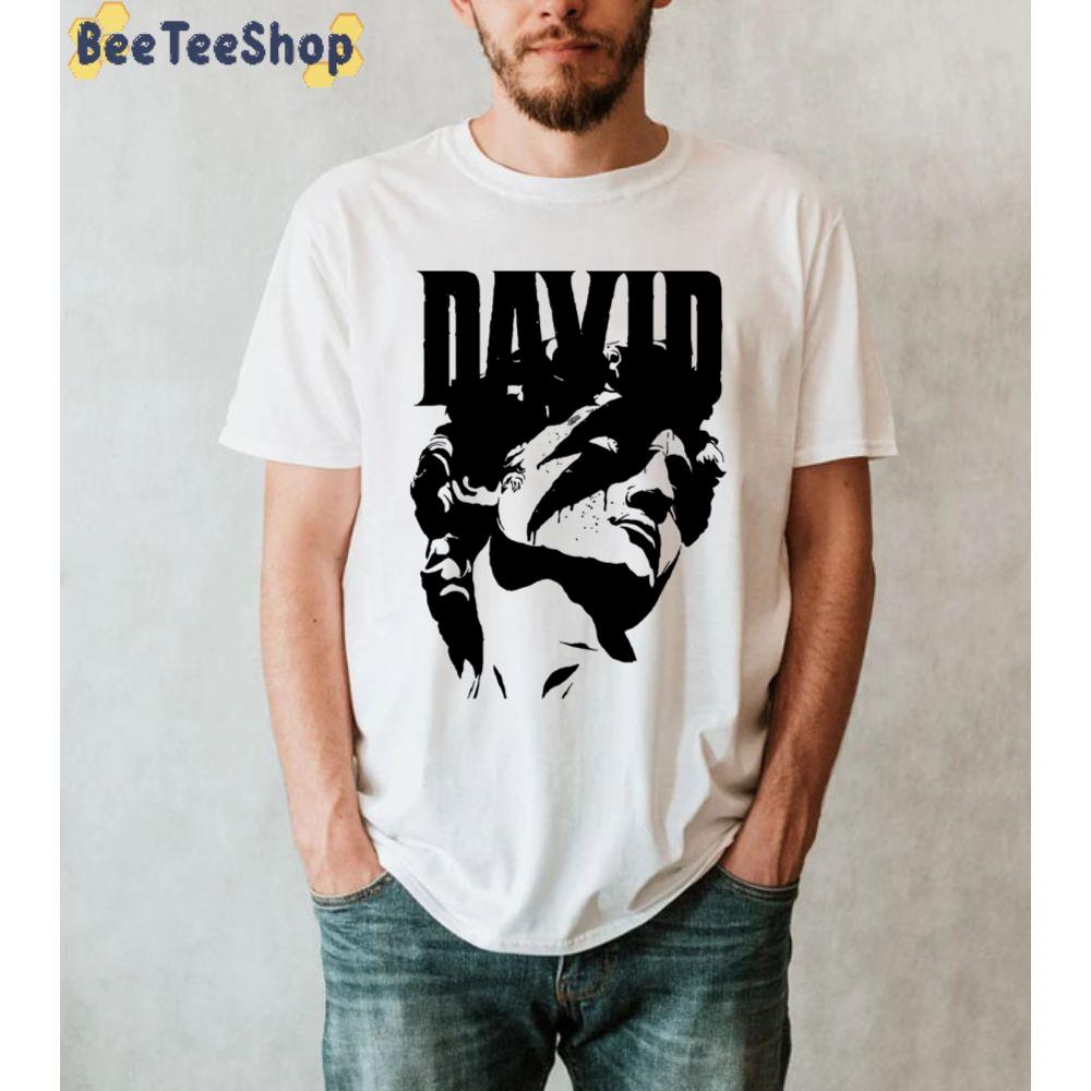 David Art Sculpture David Bowie Style Unisex T-Shirt