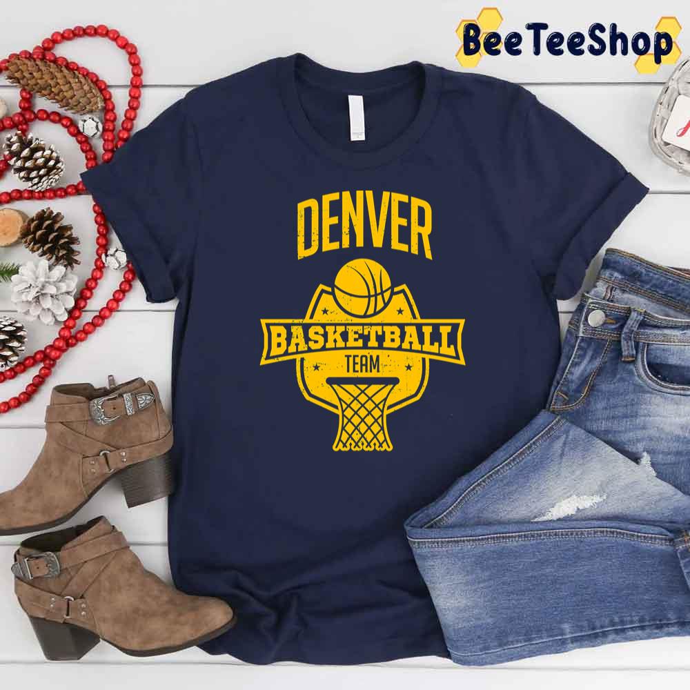 Denver Team Inspired Denver Nuggets Basketball Unisex T-Shirt