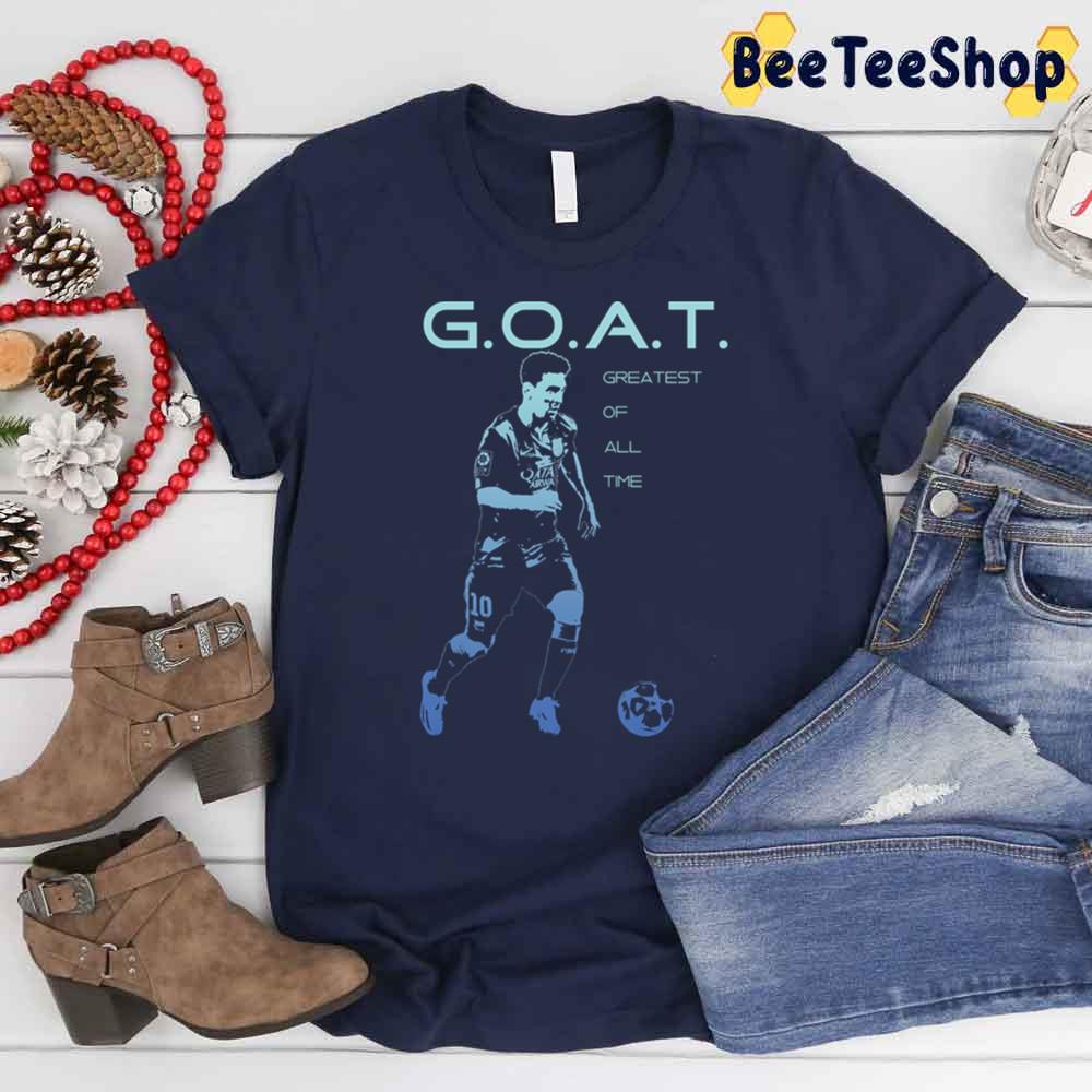 Digital Style Goat Lionel Messi Football Unisex T-Shirt