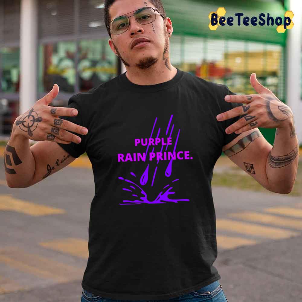 Drop Raining Purple Rain The Revolution Unisex T-Shirt