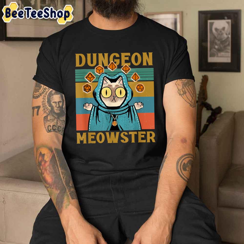 Dungeon Meowster Cat Unisex T-Shirt