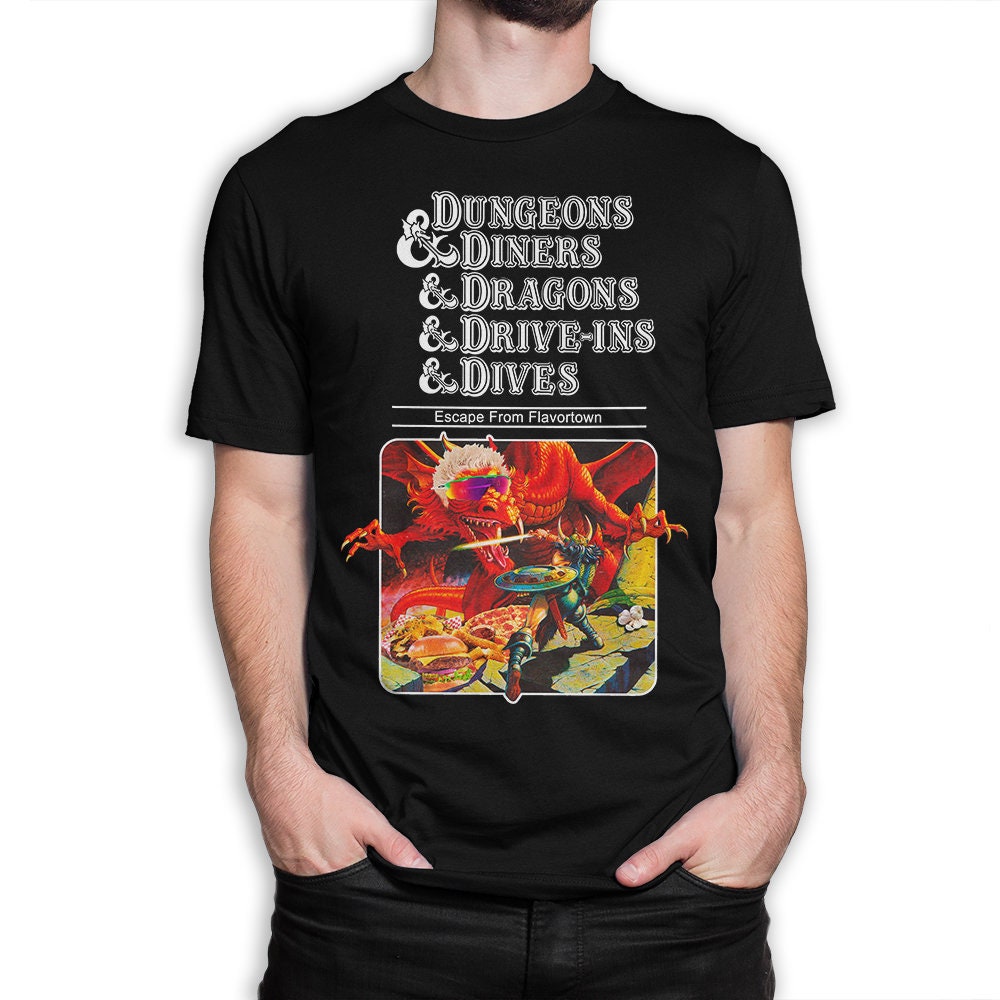 Dungeons Diners Dragons Drive-Ins Dives T-Shirt