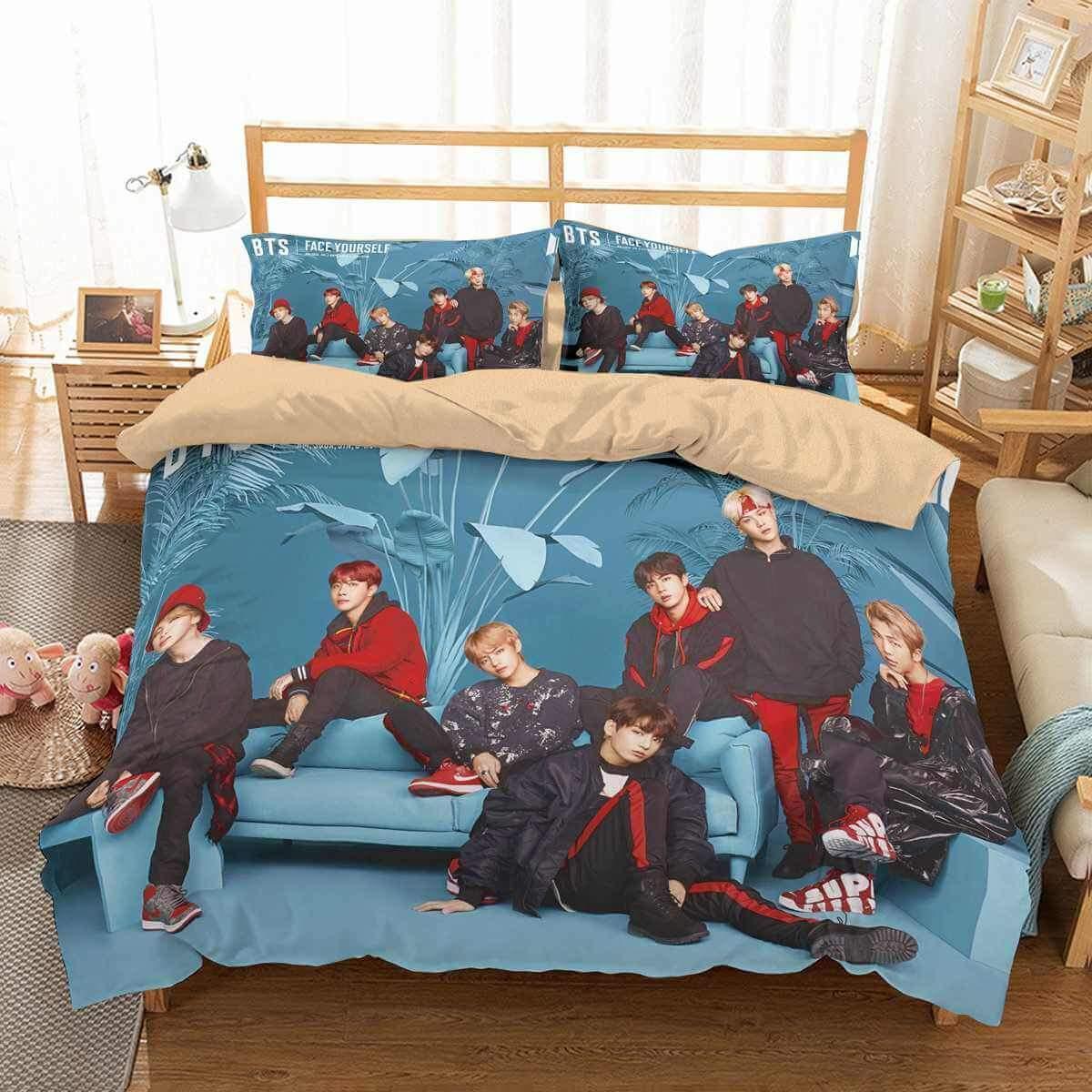 Face Yourself Bts Bedding Set