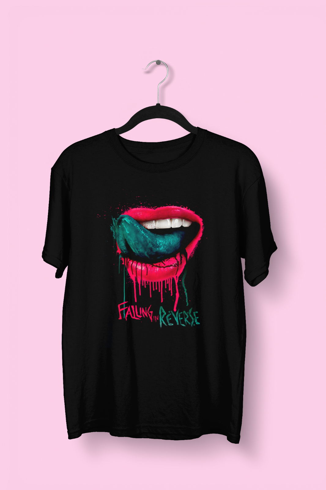 Falling In Reverse Band Lips Unisex T-Shirt