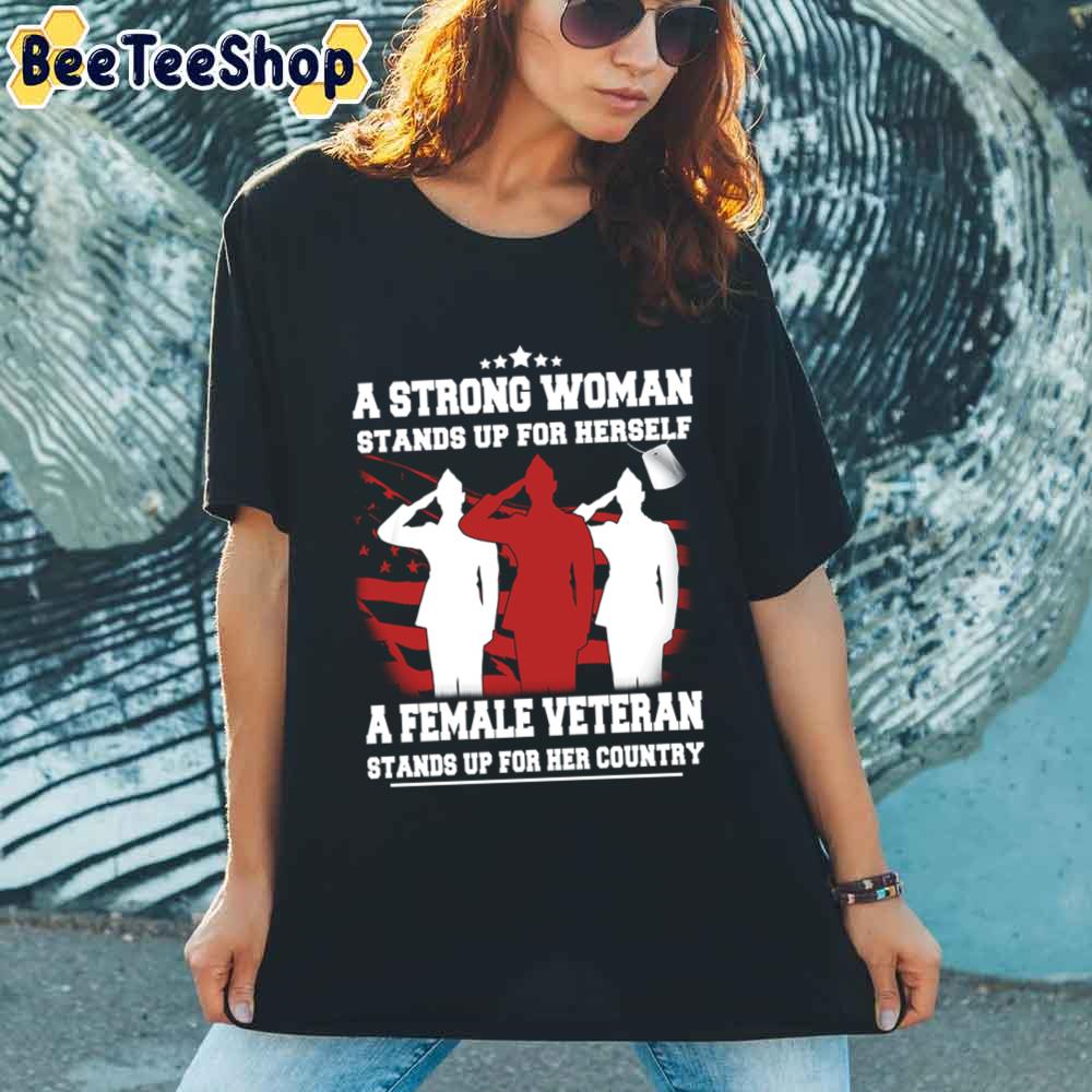 Female Veteran Pride Unisex T-Shirt