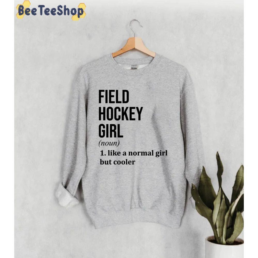 Field Hockey Girl Unisex Sweatshirt