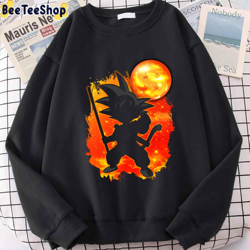 Fire Style Son Goku Dragon Ball Z Anime Unisex T-Shirt