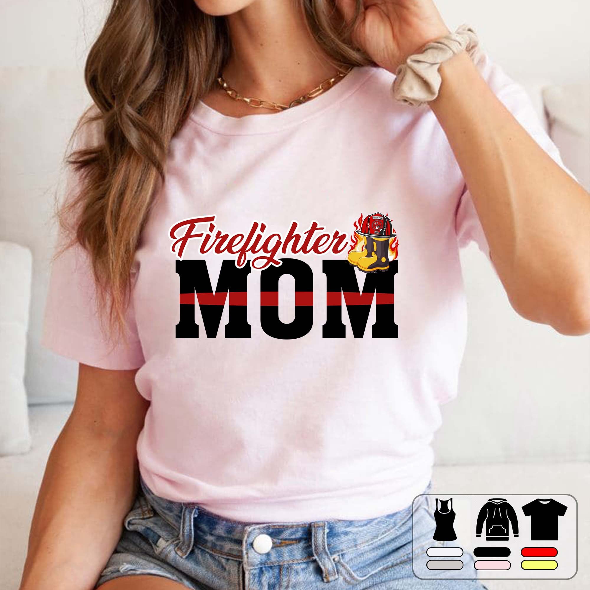 Firefighter Mom Unisex T-Shirt