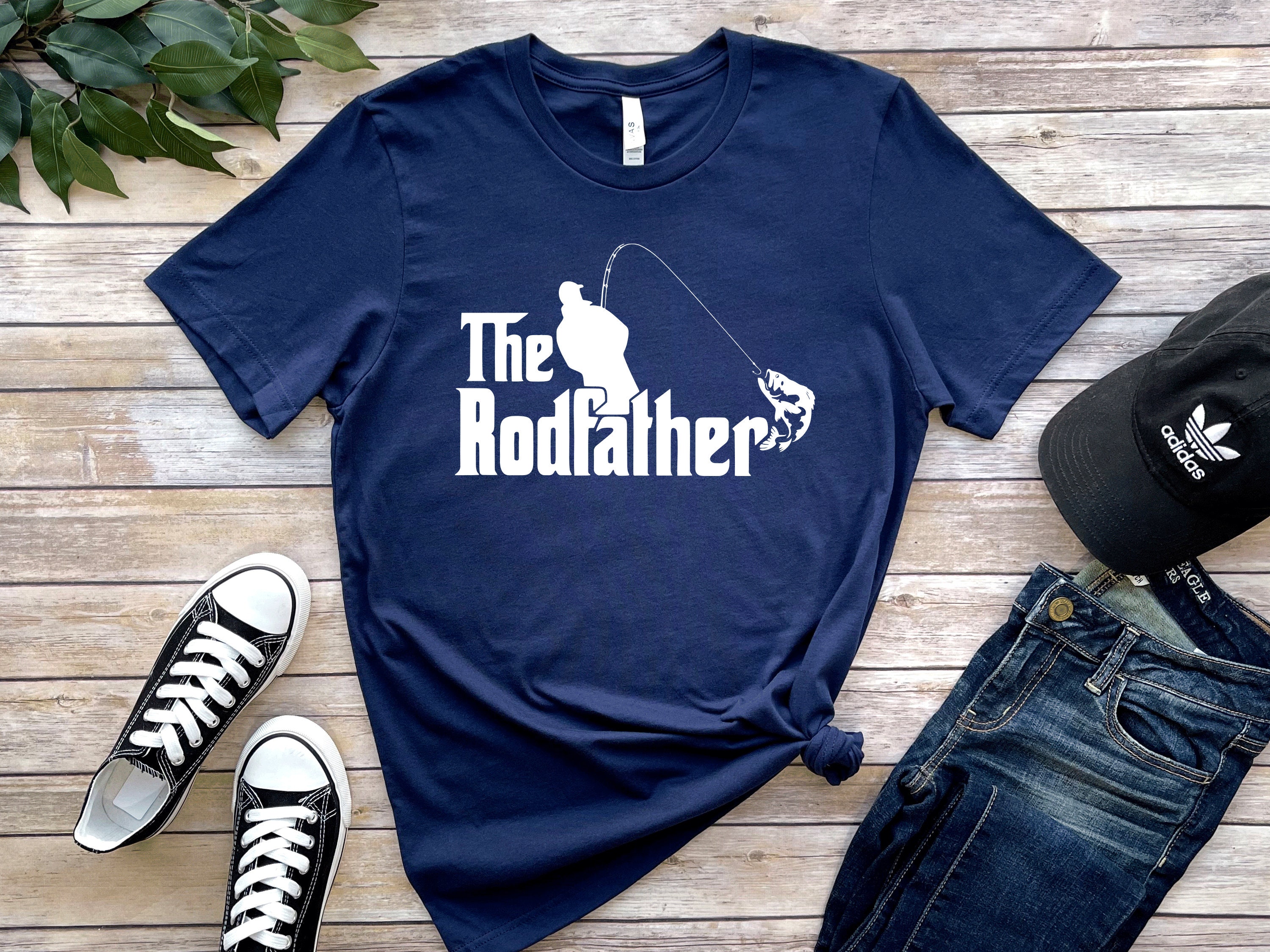 Fishing Lover The Rodfather Happy Father’s Day Unisex T-Shirt