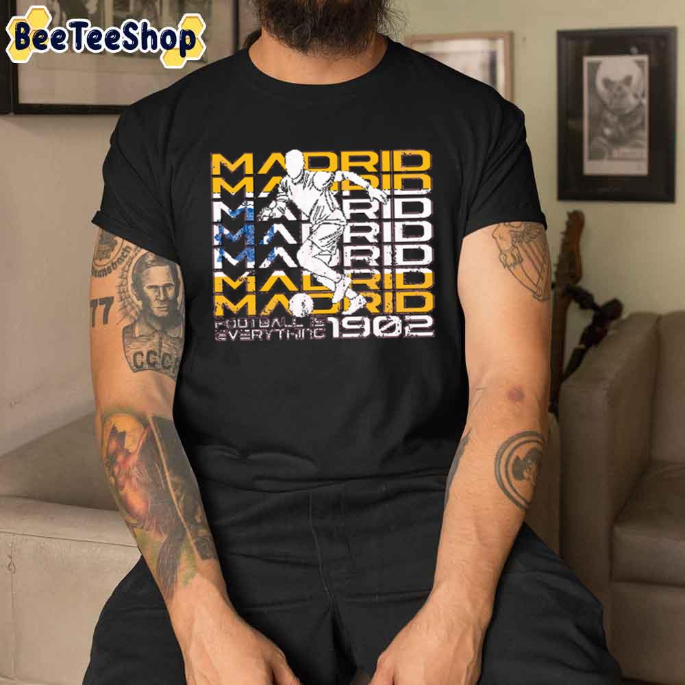 Football Is Everything Real Madrid Attack Retro Football Unisex T-Shirt