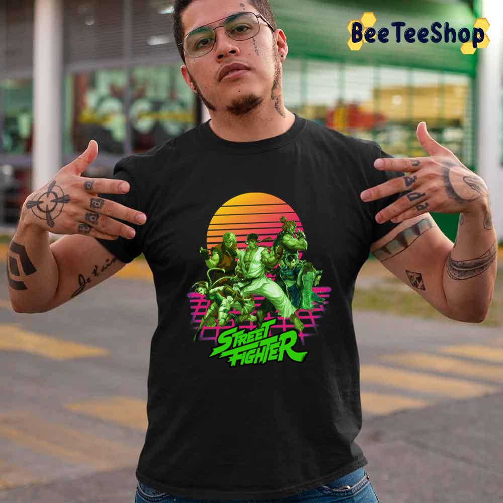 Funny Art Street Fighter Game Unisex T-Shirt