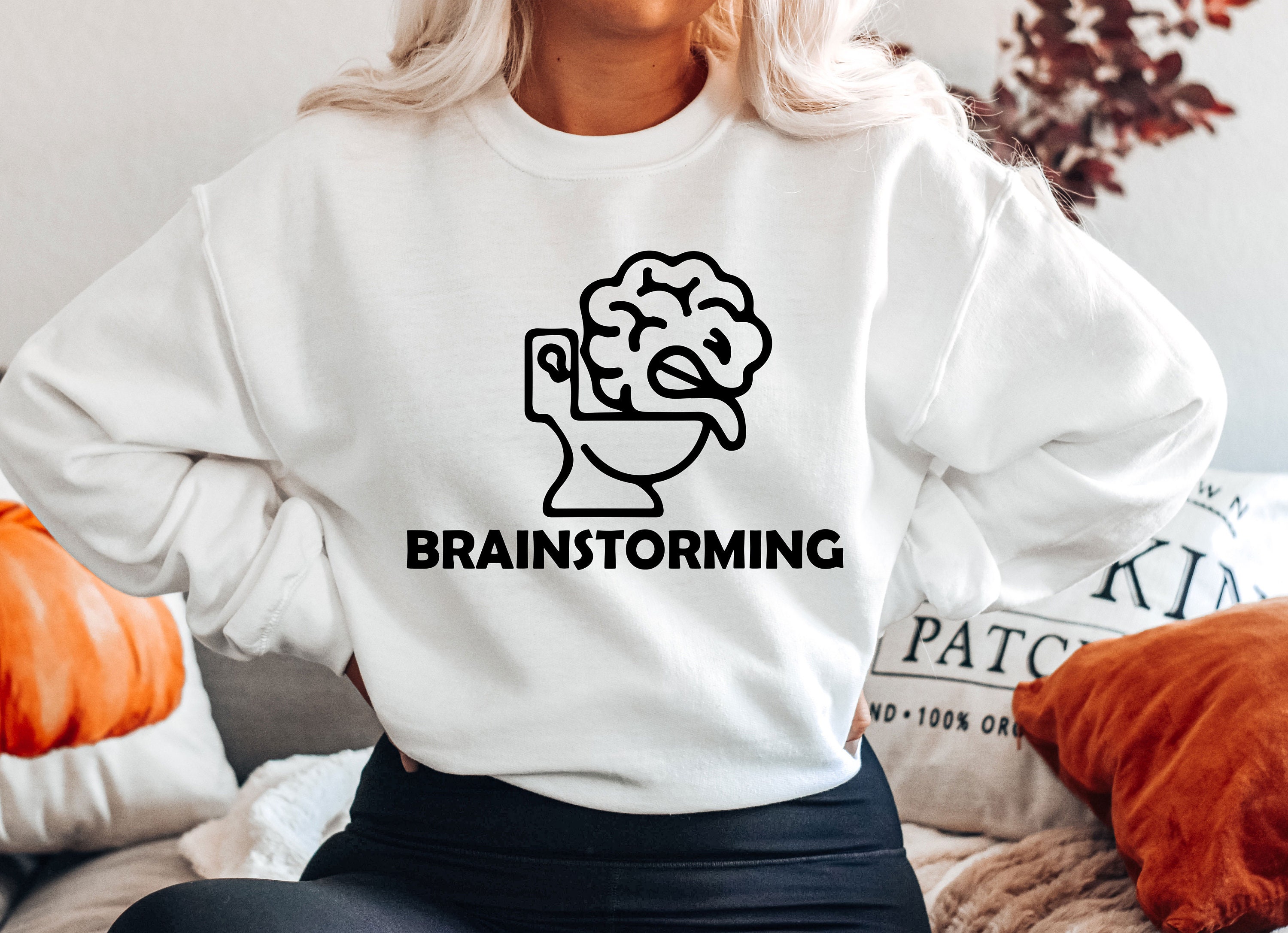 Funny Brainstorming Funny Unisex Sweatshirt