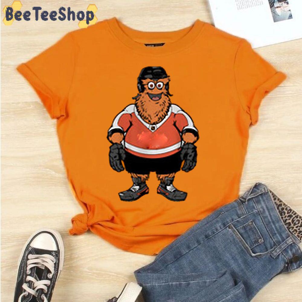 Funny Cartoon Gritty Philadelphia Flyers Hockey Unisex T-Shirt