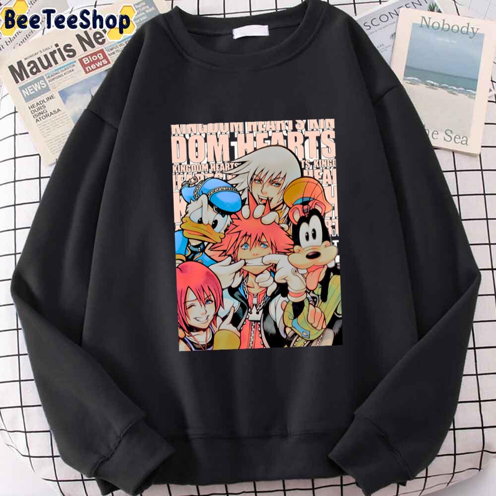 Funny Character Kingdom Hearts Game Unisex Sweatshirt