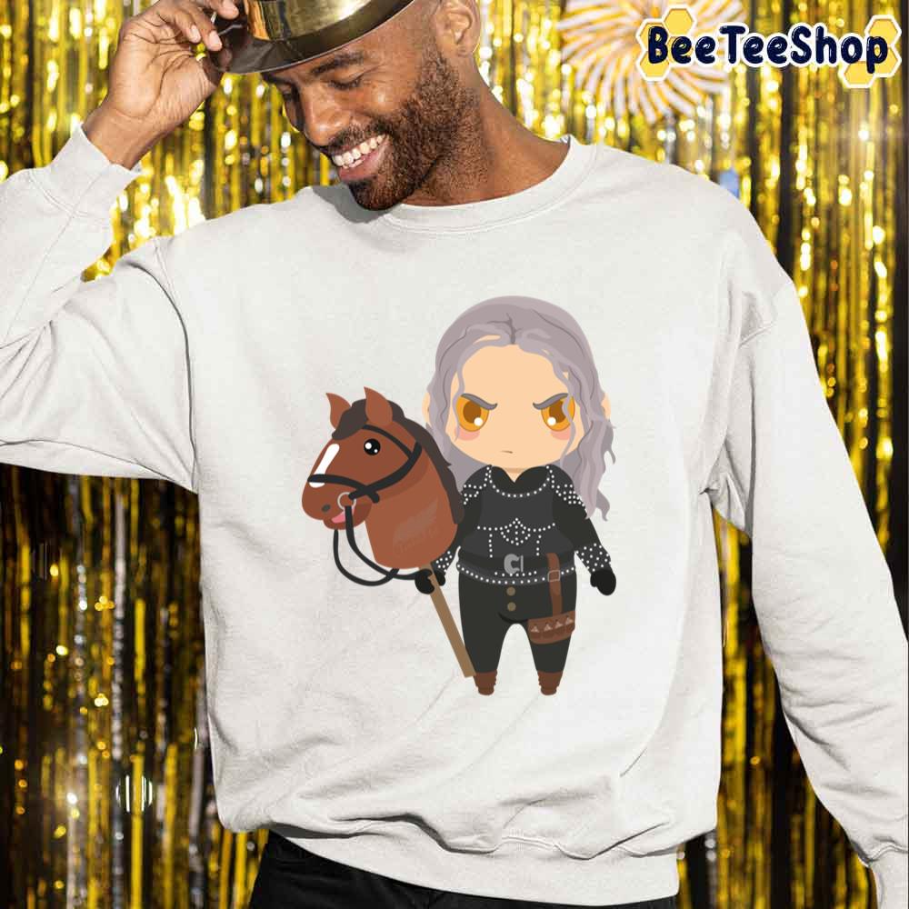 Funny Chibi Geralt The Witcher Unisex Sweatshirt