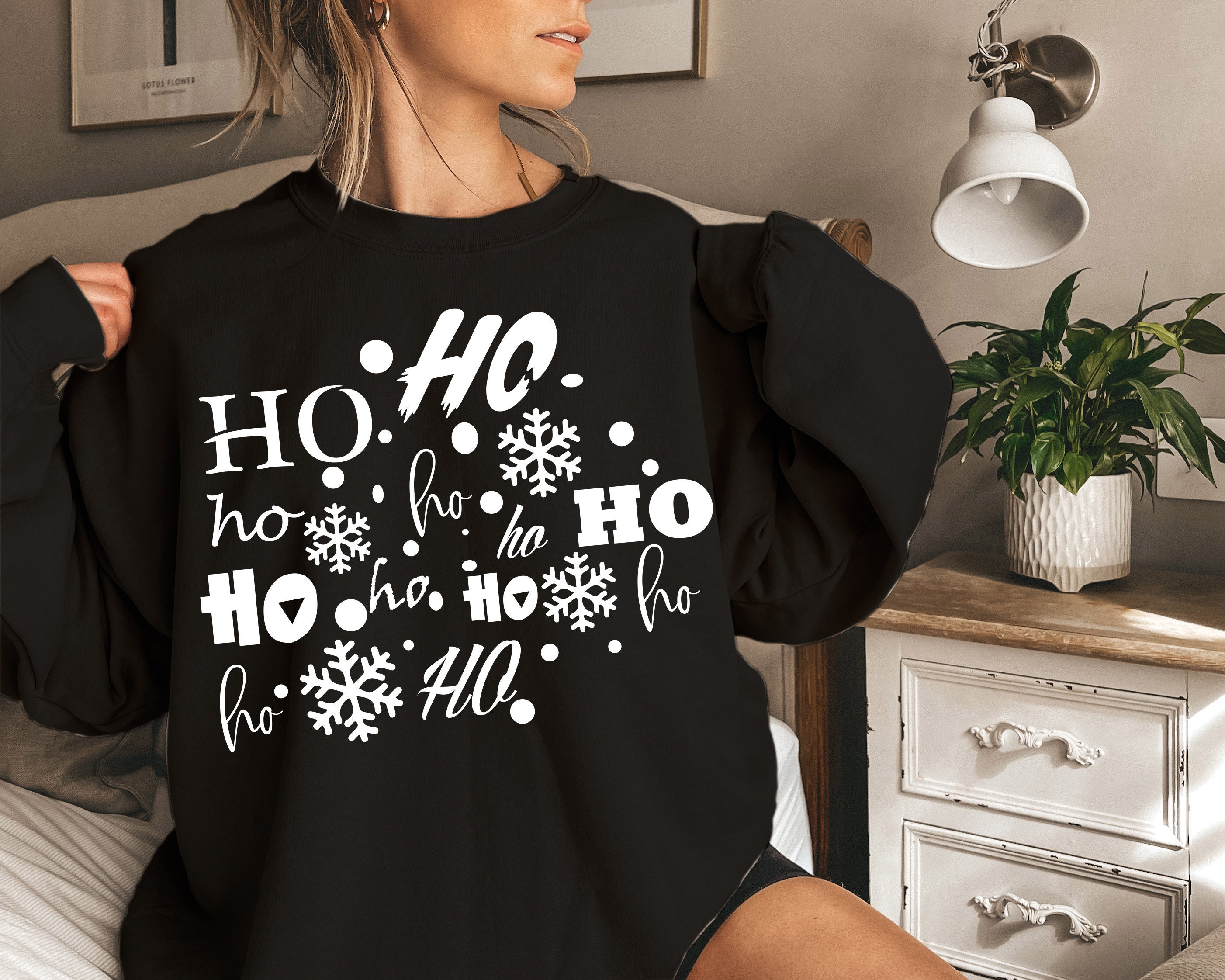 Funny Ho Ho Ho Christmas Unisex T-Shirt